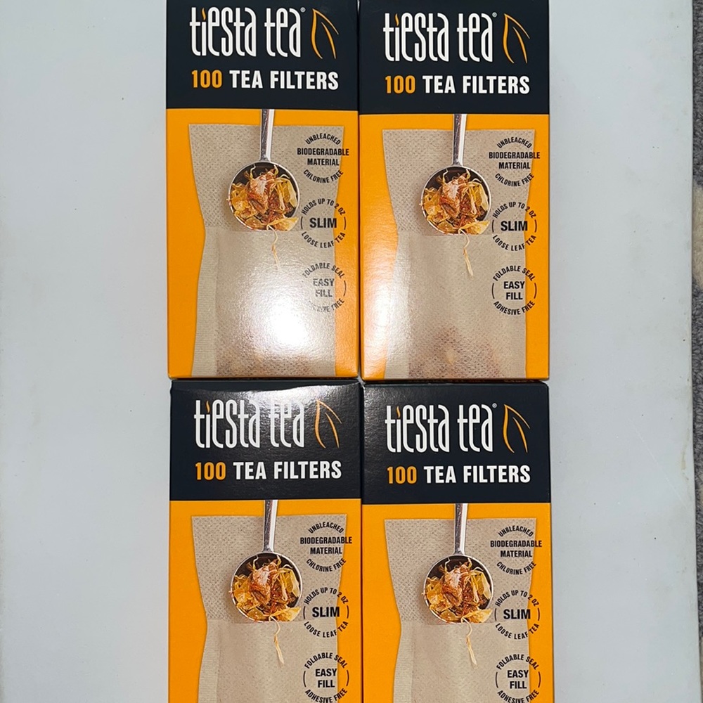 Lot of 4 packs of Tiesta Tea Filters